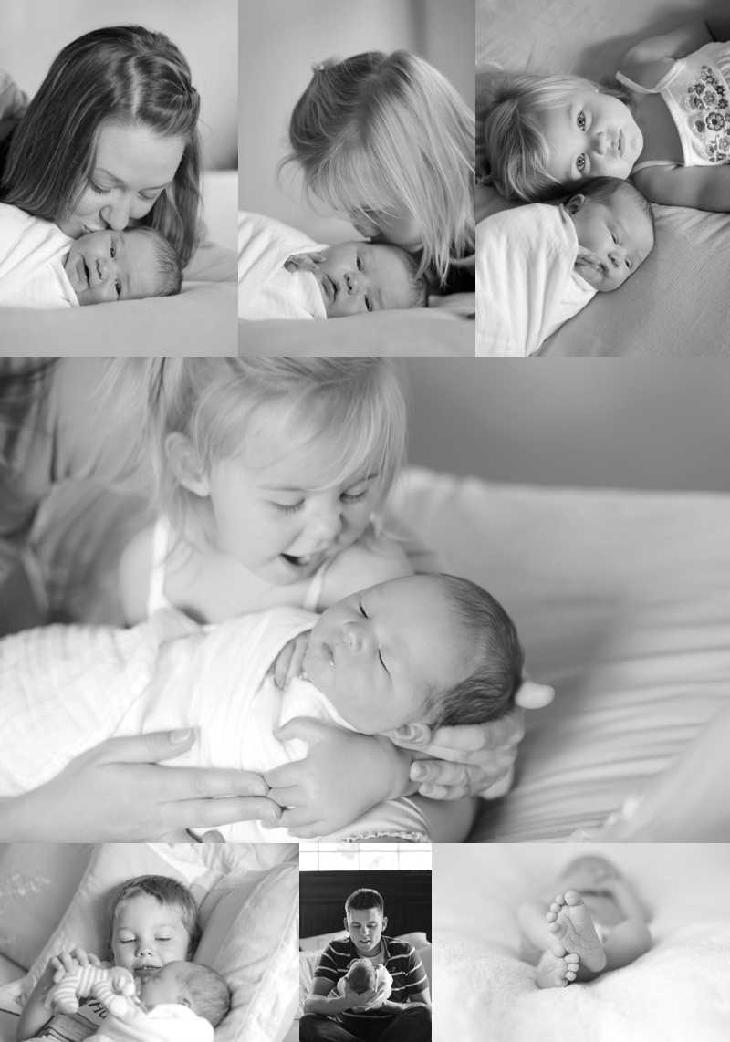 Newborn Baby with Siblings 