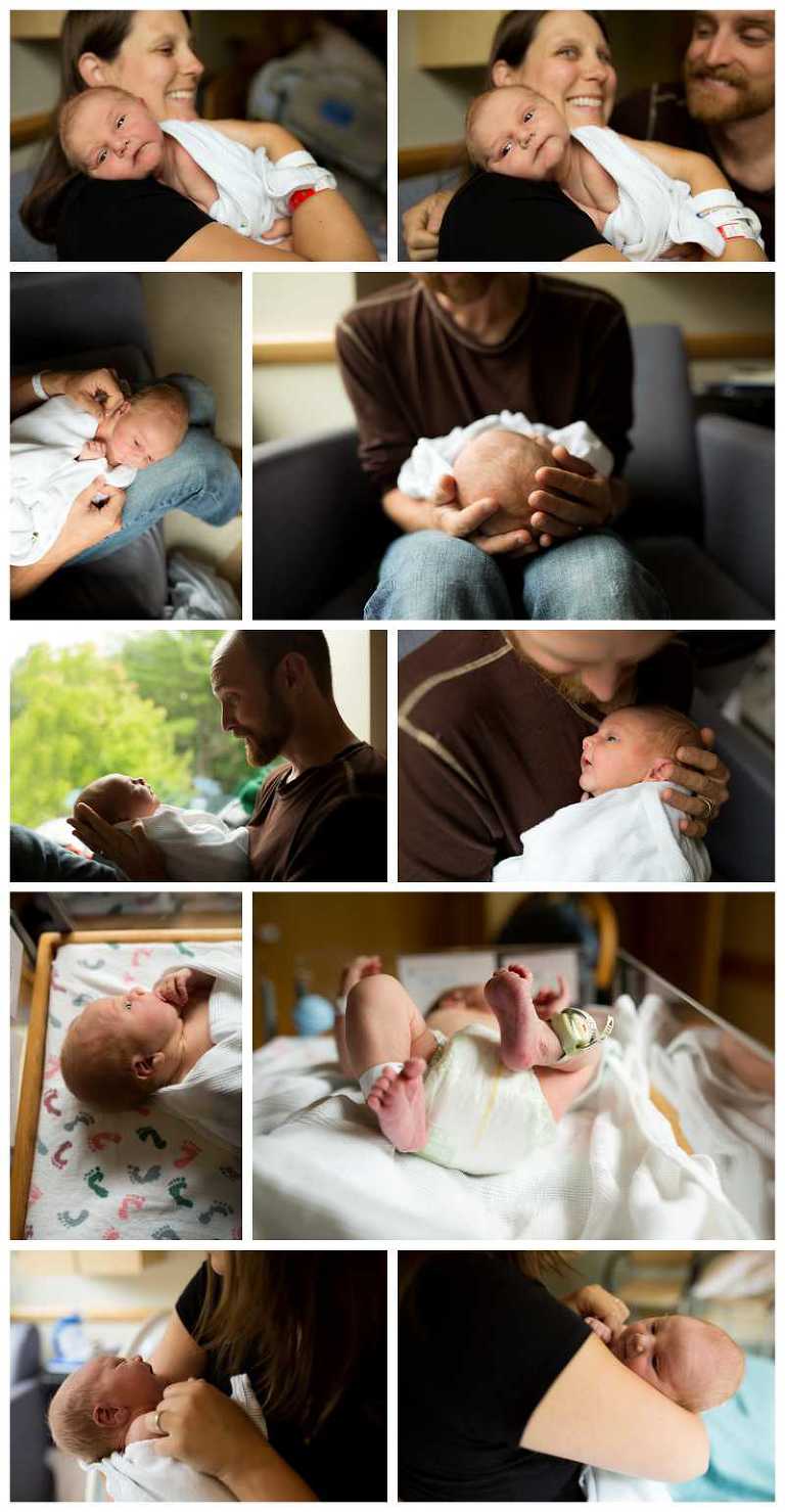 Newborn Baby Hospital Photos
