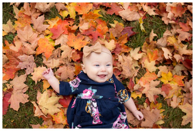 baby girl fall photos