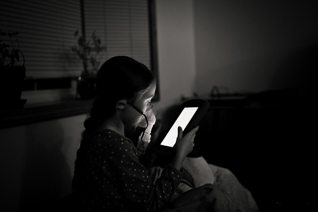 documentary photography sick girl