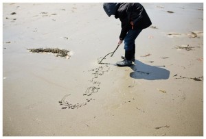 name in the sand