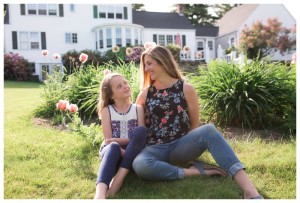 mother daughter poppies