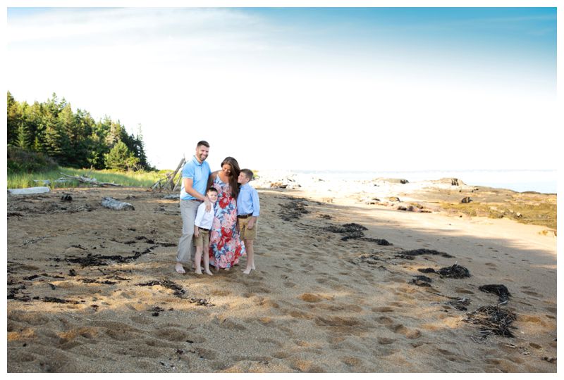 Reid State Park Family Photo