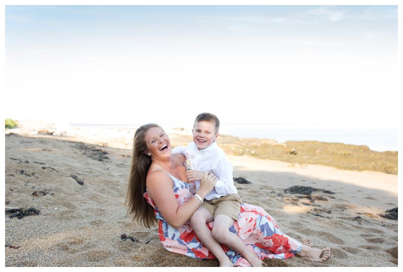 Reid State Park Family Photo