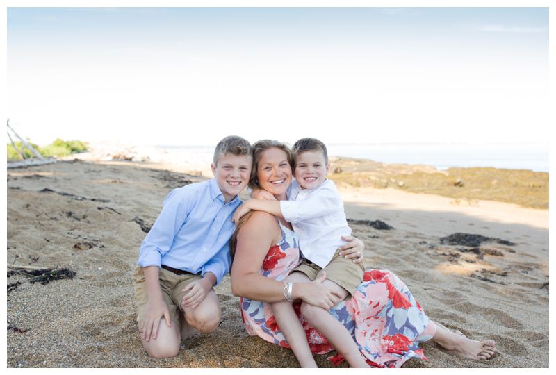 Reid State Park Family Photo