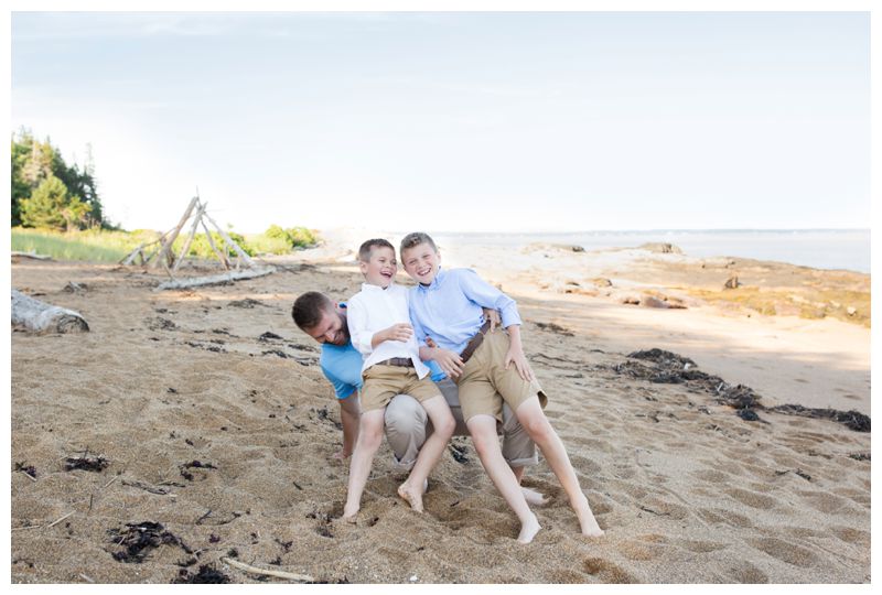 Reid State Park Family Photo