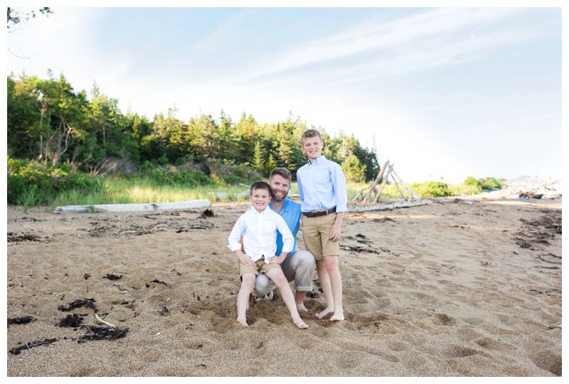 Reid State Park Family Photo