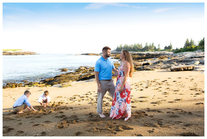 Reid State Park Family Photo