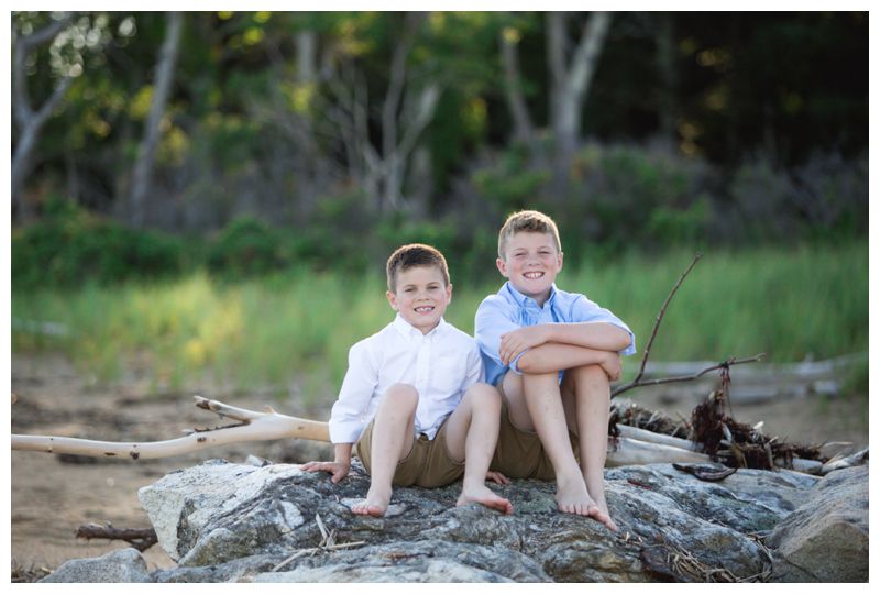 Reid State Park Family Photo