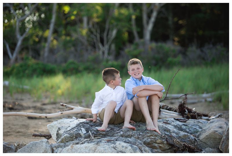 Reid State Park Family Photo