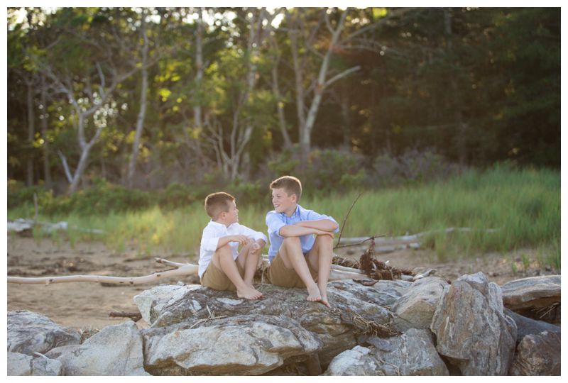 Reid State Park Family Photo