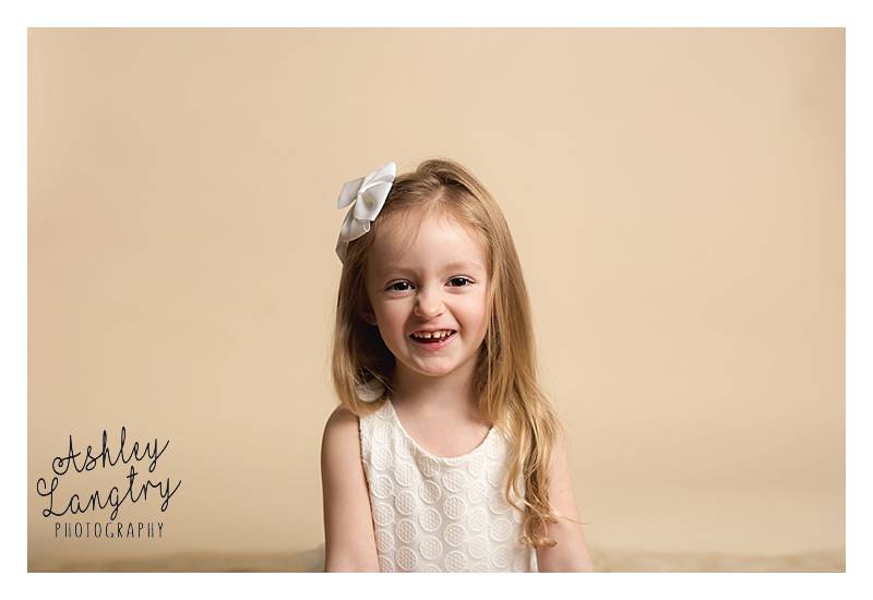 happy girl portrait