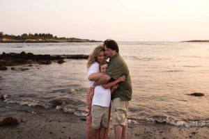 group hug at lands end maine