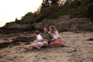 family photo at lands end