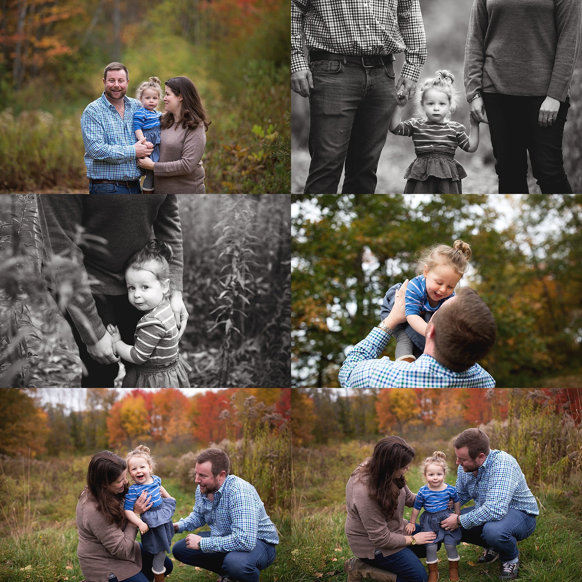 Family in park 